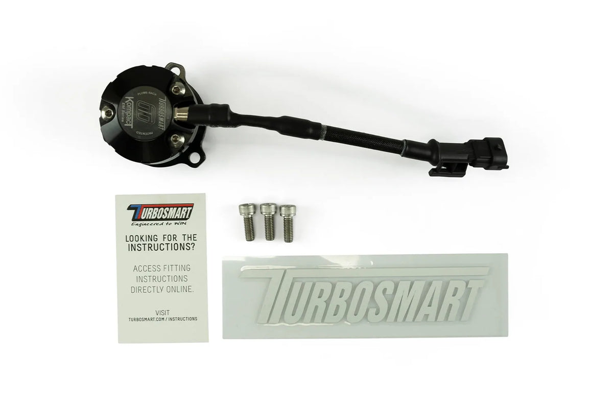 Turbosmart BOV Kompact EM PlumBack- VR15 (Abarth, Alfa, Fiat, Lancia) Blow Off Valve