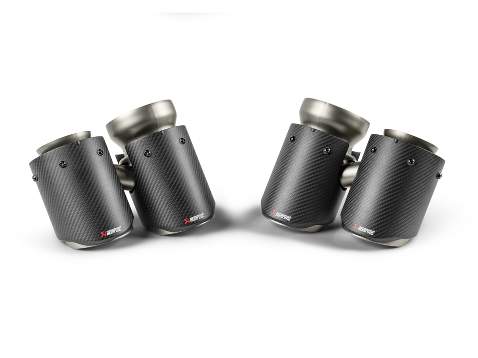 BMW M5 (G90 / G99) | Akrapovic | Tail Pipe Set (Carbon) Round