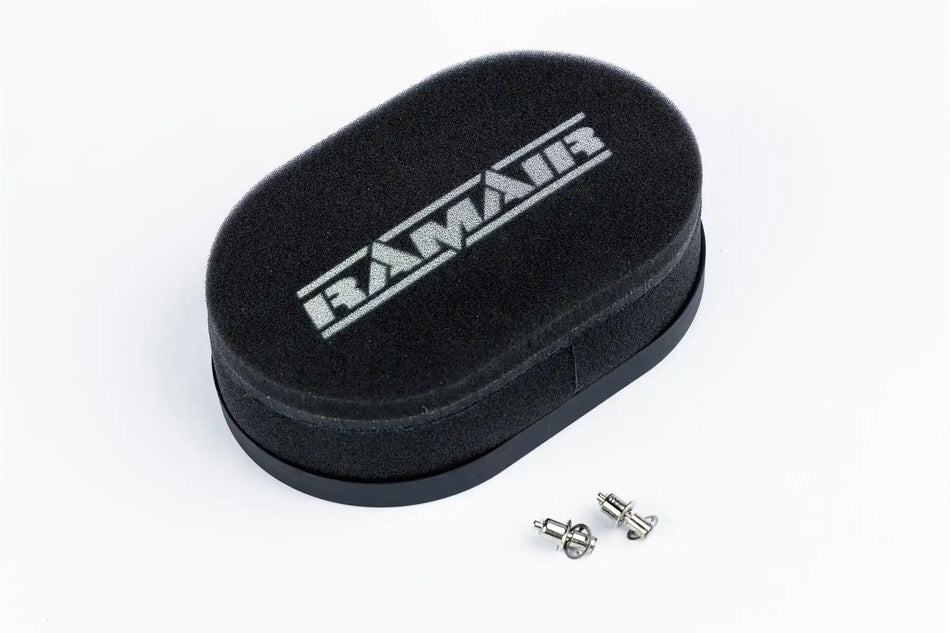 Ramair Carburettor Foam Air Filter with Baseplate to fit Weber 32/36 DGV/DGEV, 38 DGAS/DGMS - 40mm Internal Height