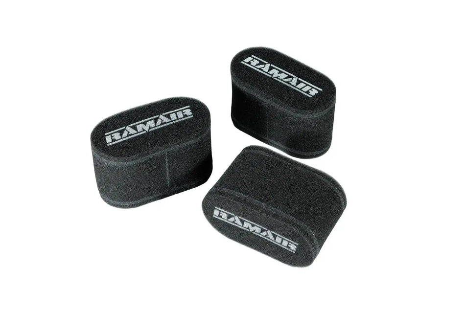 Ramair CS-911-3 3x Sock Filters For Carbs/Trumpets -