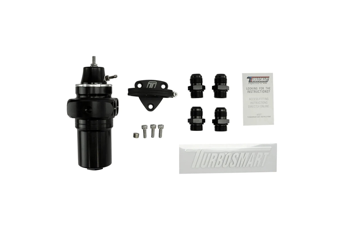 Turbosmart Fuel Filter with Regulator - Canister Style -10, FPRF10 Fuel Management