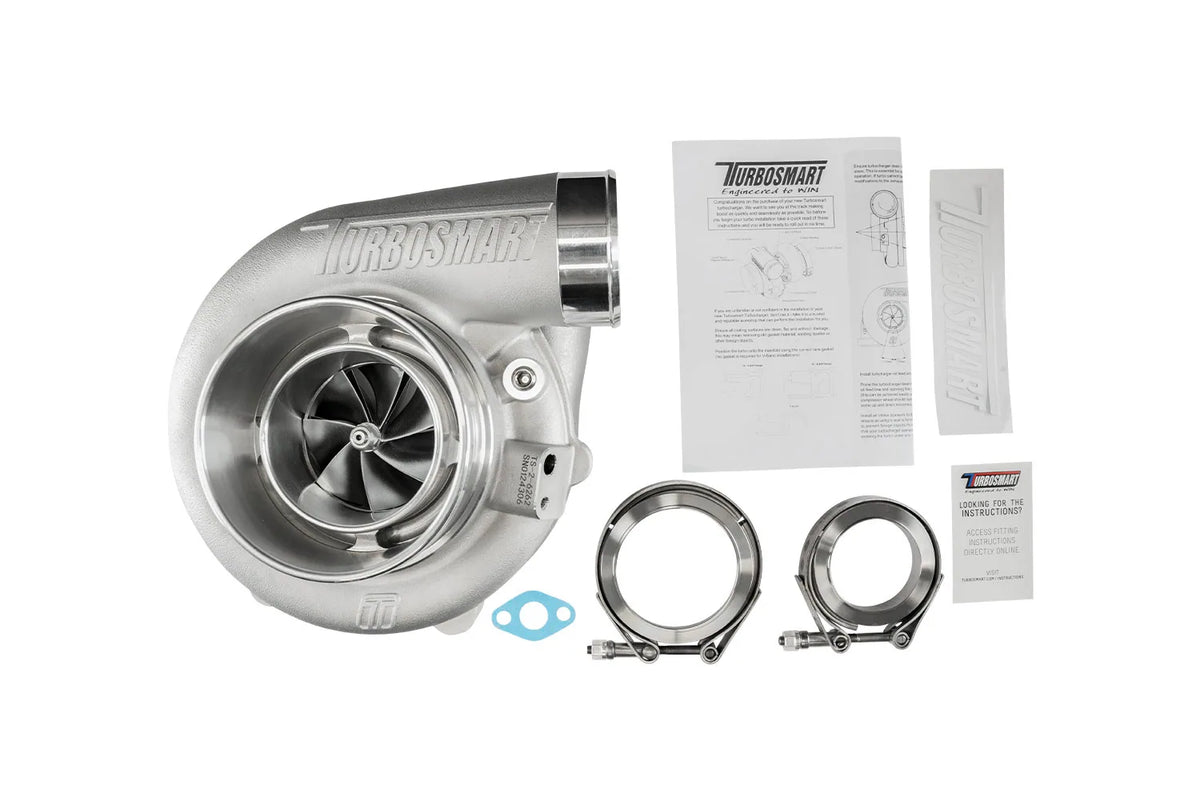 Turbosmart TS-2 Turbocharger (Water Cooled) 6262 V-Band 0.82AR Externally Wastegated