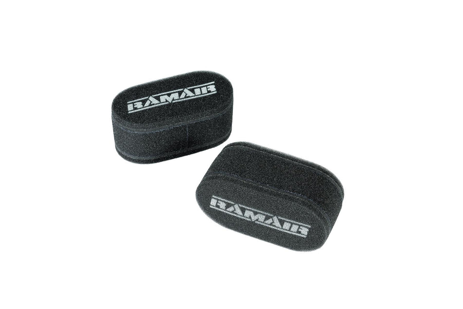 Ramair CS-901-C 2x Foam Carb Sock Filters for Weber DCOE With Stainless Steel Cage