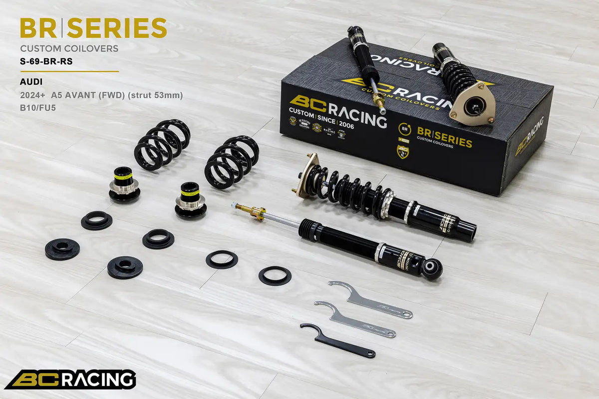 BC Racing BR Series Coilovers – Audi A5 (B10, FU5) 2024-2026