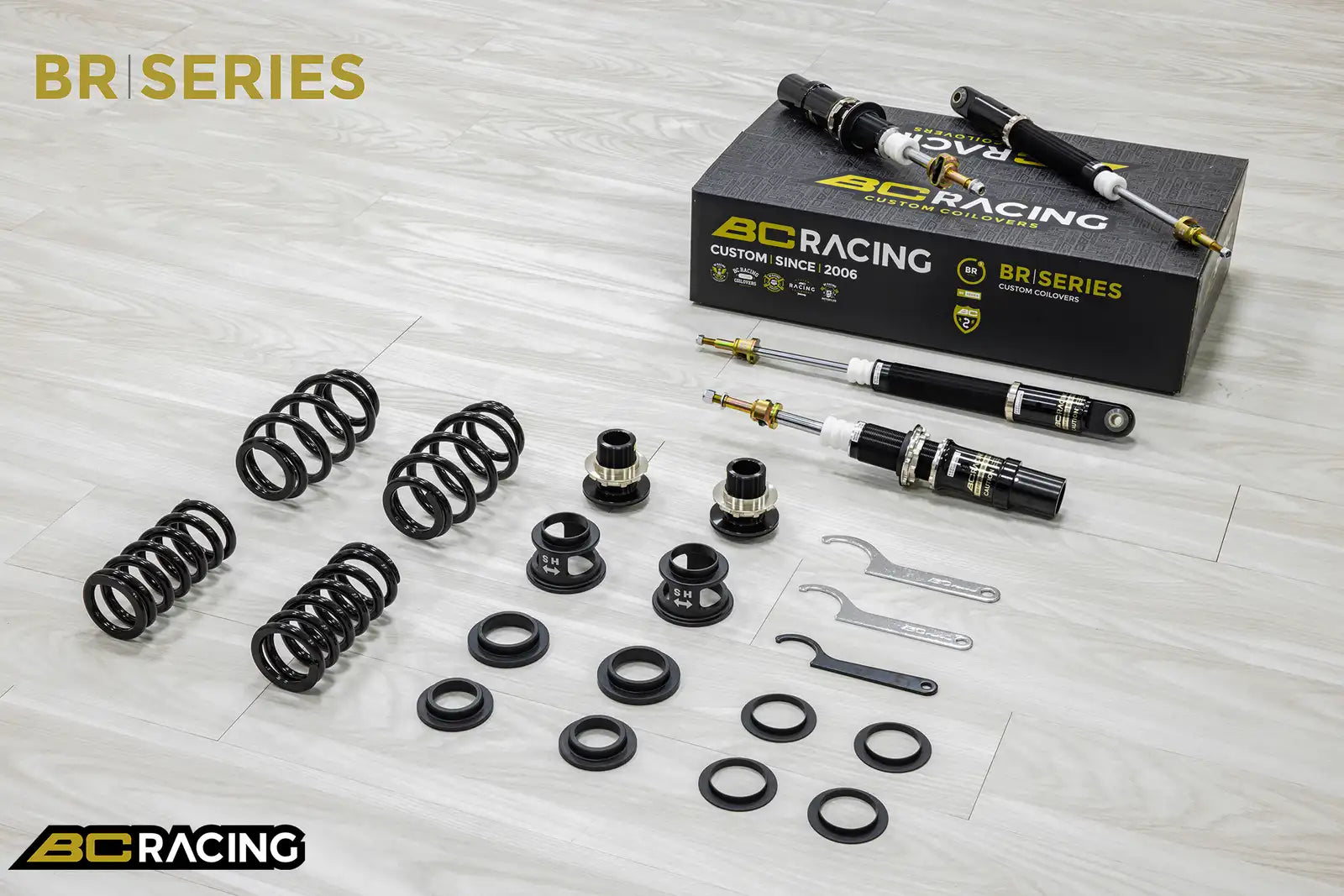 BC Racing BR Series Coilovers – Audi A6 (C7) 2012-2018