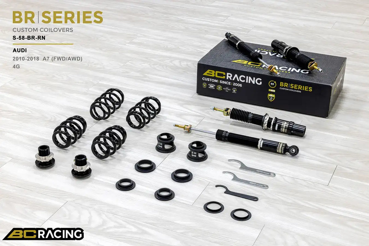 BC Racing BR Series Coilovers – Audi A7 (4G) 2010-2018