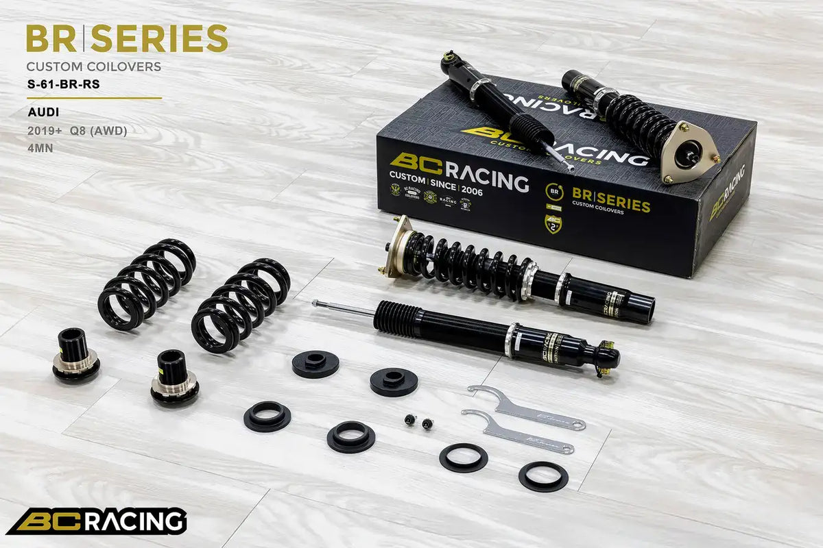 BC Racing BR Series Coilovers – Audi Q8 (4MN) 2019-2026