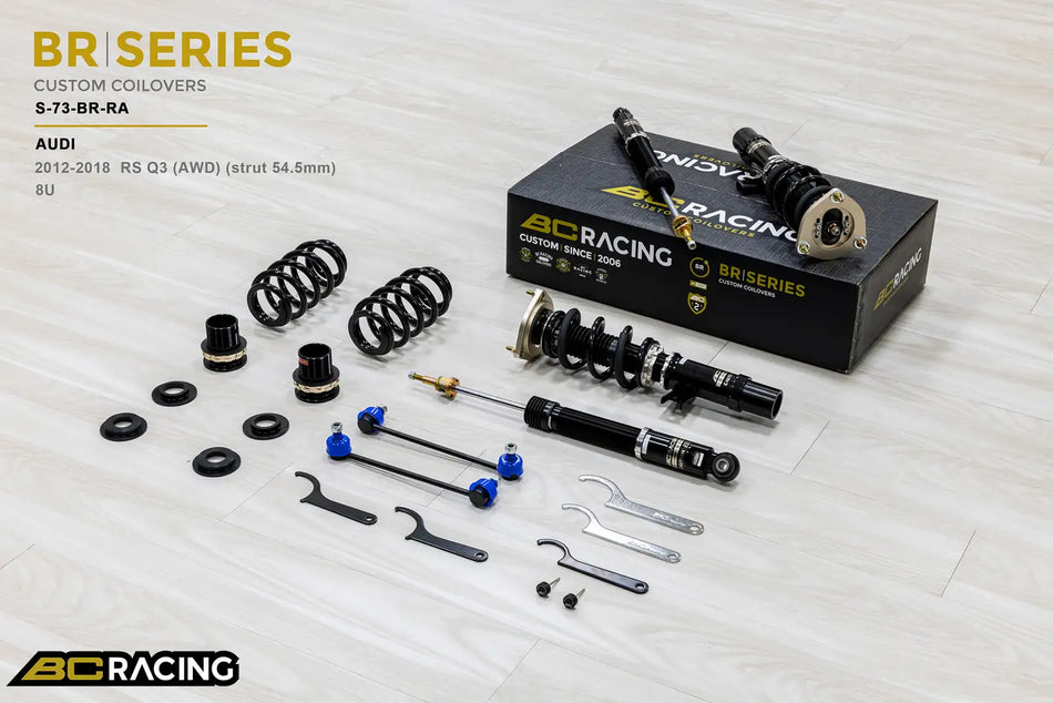 BC Racing BR Series Coilovers – Audi Rs Q3 (8U) 2012-2018