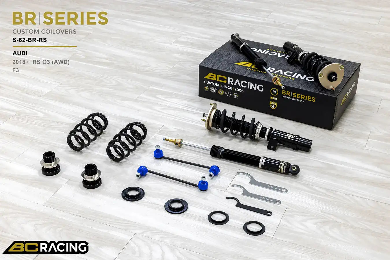 BC Racing BR Series Coilovers – Audi Rs Q3 (F3) 2018-2026