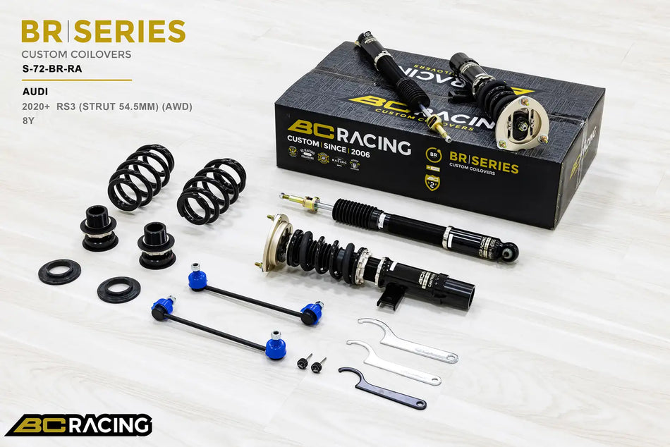 BC Racing BR Series Coilovers – Audi RS3 (8Y) 2020-2026