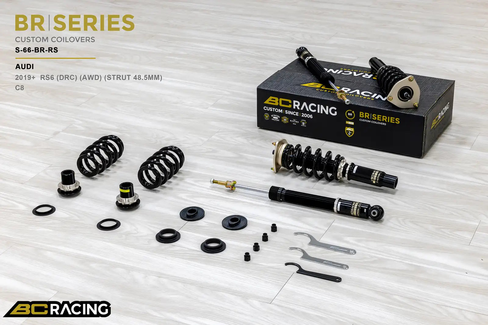 BC Racing BR Series Coilovers – Audi RS6 (C8) 2019-2026