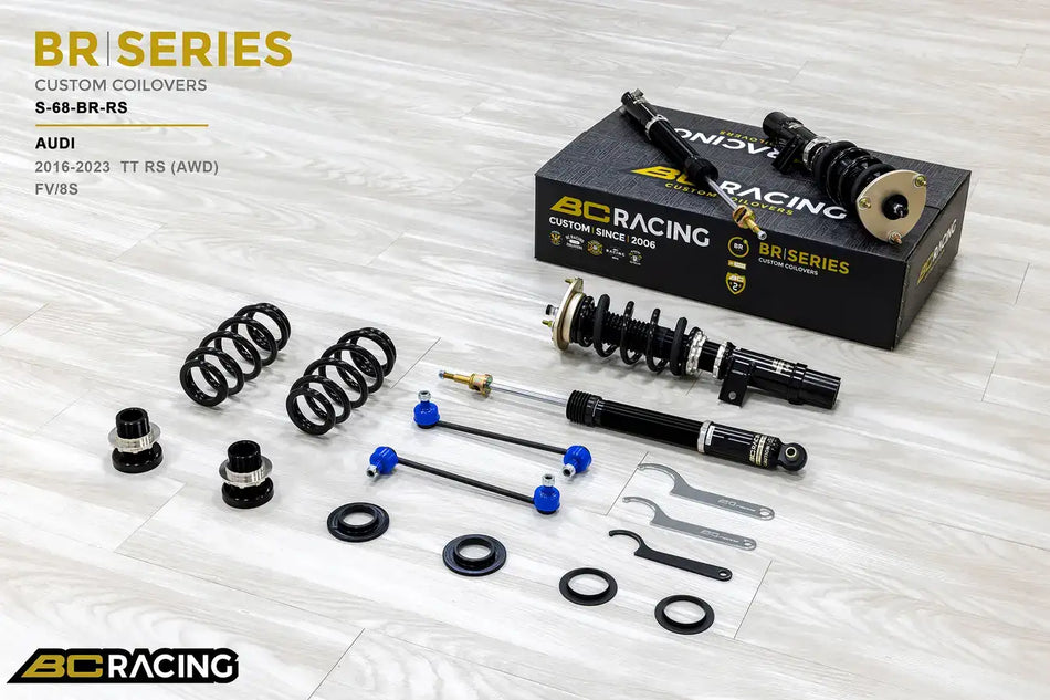 BC Racing BR Series Coilovers – Audi TT (8S, FV, RS) 2016-2023