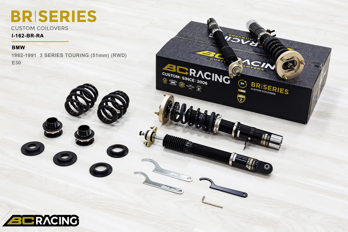 BC Racing BR Series Coilovers – BMW 3 Series (E30) 1982-1991