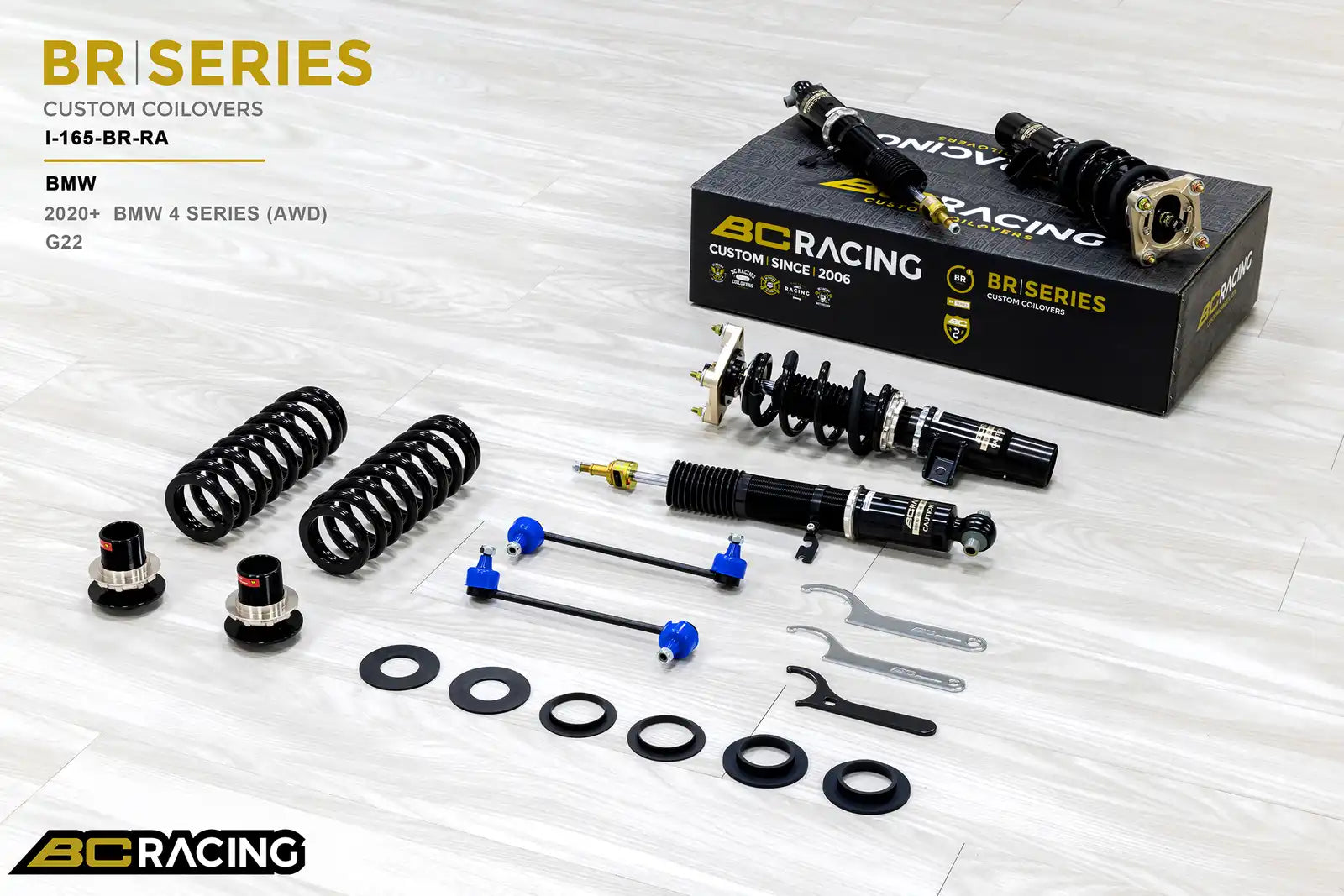 BC Racing BR Series Coilovers – BMW 4 Series (G22)