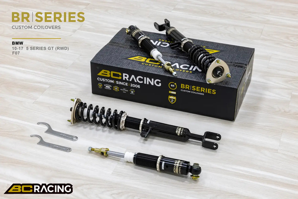 BC Racing BR Series Coilovers – BMW 5 Series (F07) 2010-2017