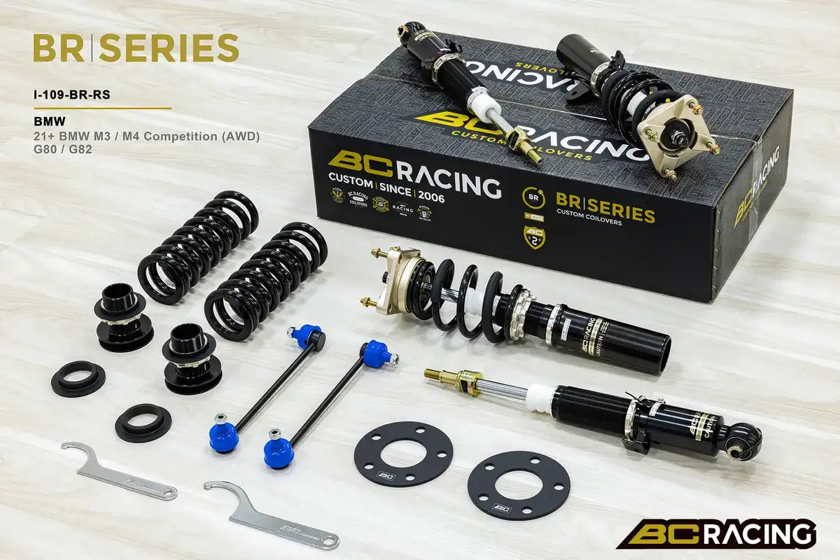 BC Racing BR Series Coilovers – BMW M4/M3 (G82, G80) 2021-2026