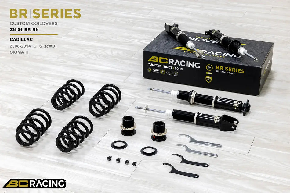 BC Racing BR Series Coilovers – Cadillac Cts Sigma II (All) 2008-2014
