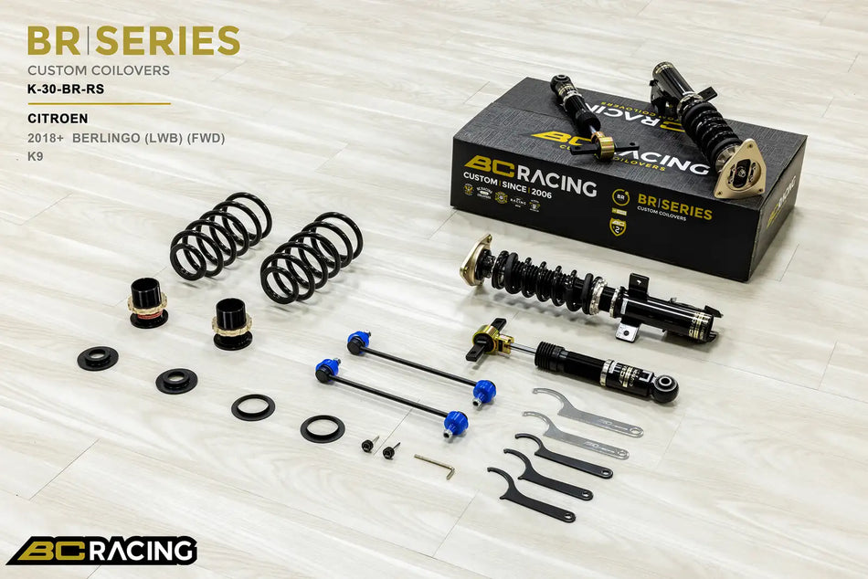 BC Racing BR Series Coilovers – Citroën Berlingo (K9) 2018-2026