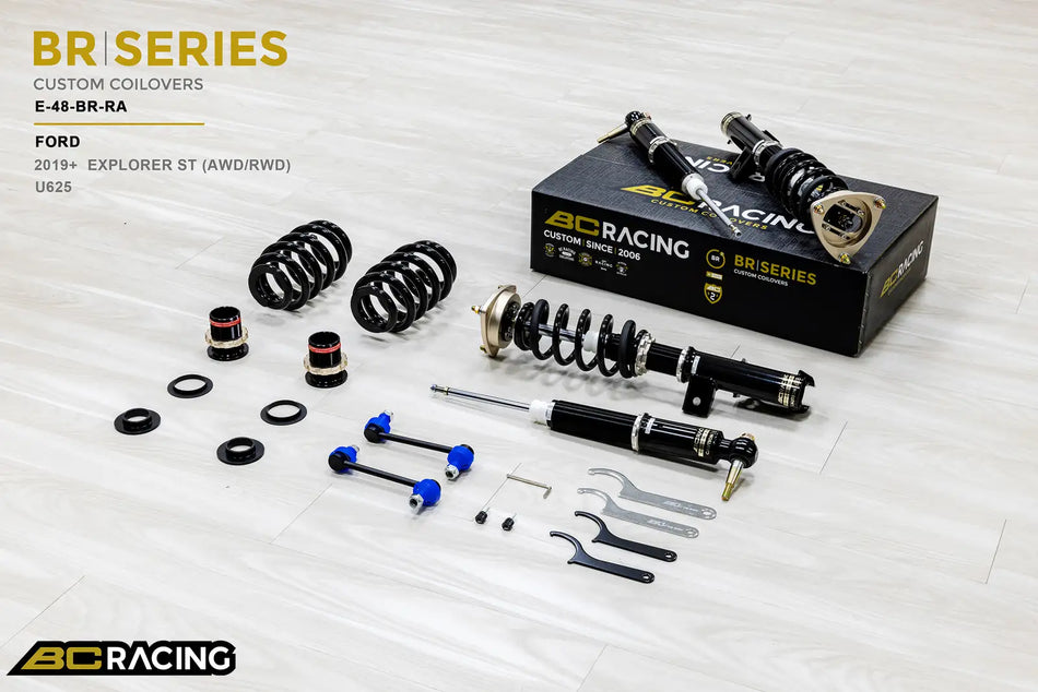BC Racing BR Series Coilovers – Ford Explorer (U625) 2019-2026