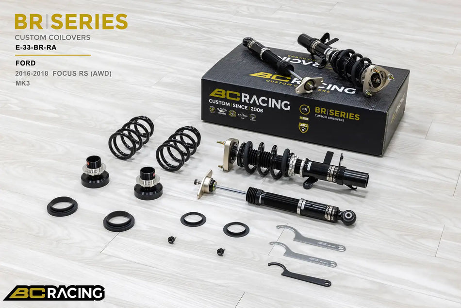 BC Racing BR Series Coilovers – Ford Focus (MK3) 2016-2018