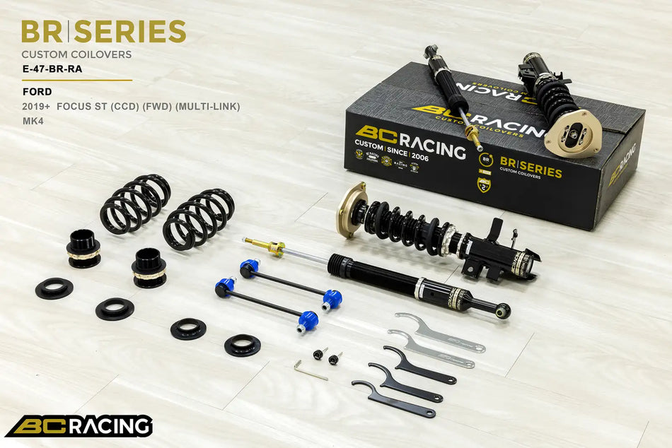 BC Racing BR Series Coilovers – Ford Focus (MK4) 2019-2026