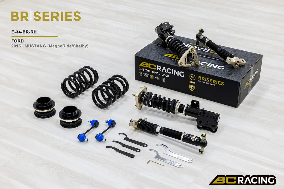 BC Racing BR Series Coilovers – Ford Mustang/Shelby (S550) 2015-2023