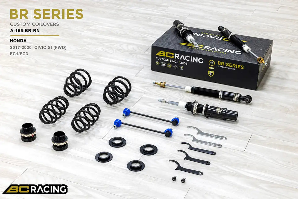 BC Racing BR Series Coilovers – Honda Civic (FC1, FC3, SI) 2017-2020