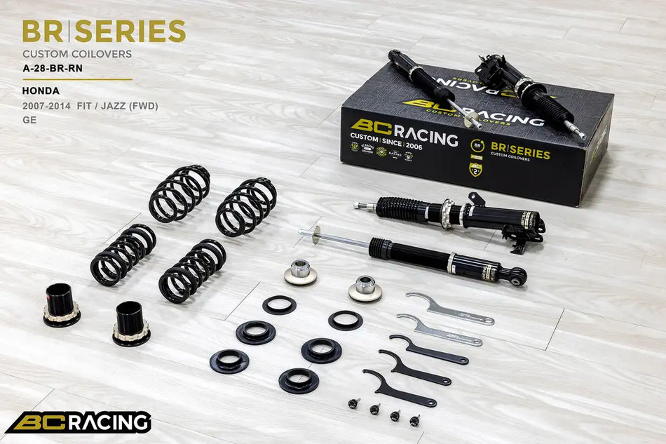 BC Racing BR Series Coilovers – Honda Jazz/Fit (GE) 2007-2014