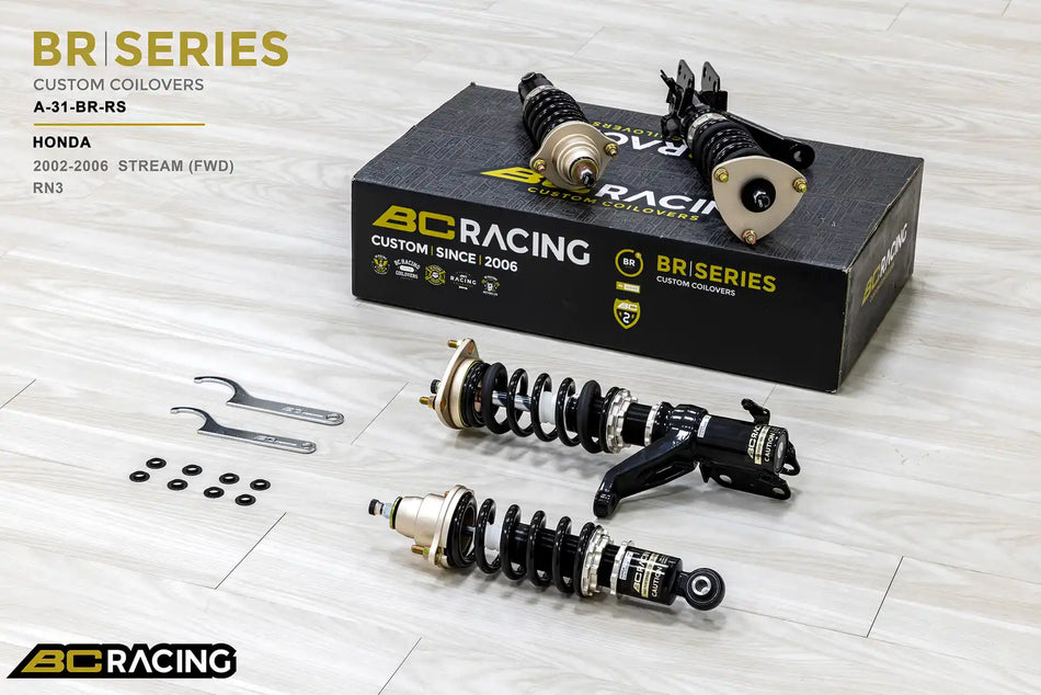 BC Racing BR Series Coilovers – Honda Stream (RN3) 2002-2006