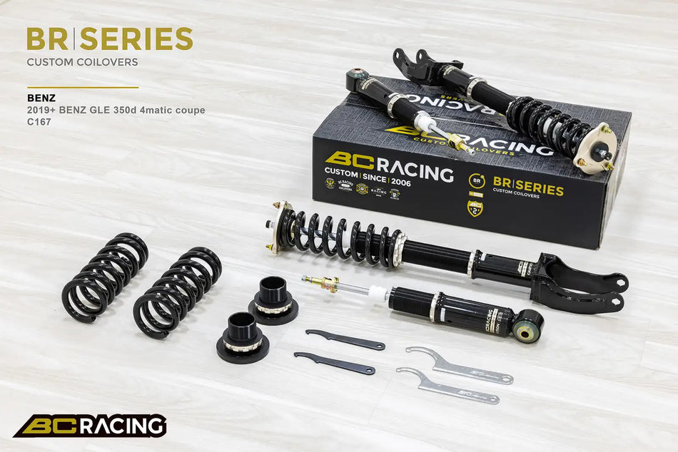 BC Racing BR Series Coilovers – Mercedes-Benz GLE (C167) 2019-2026
