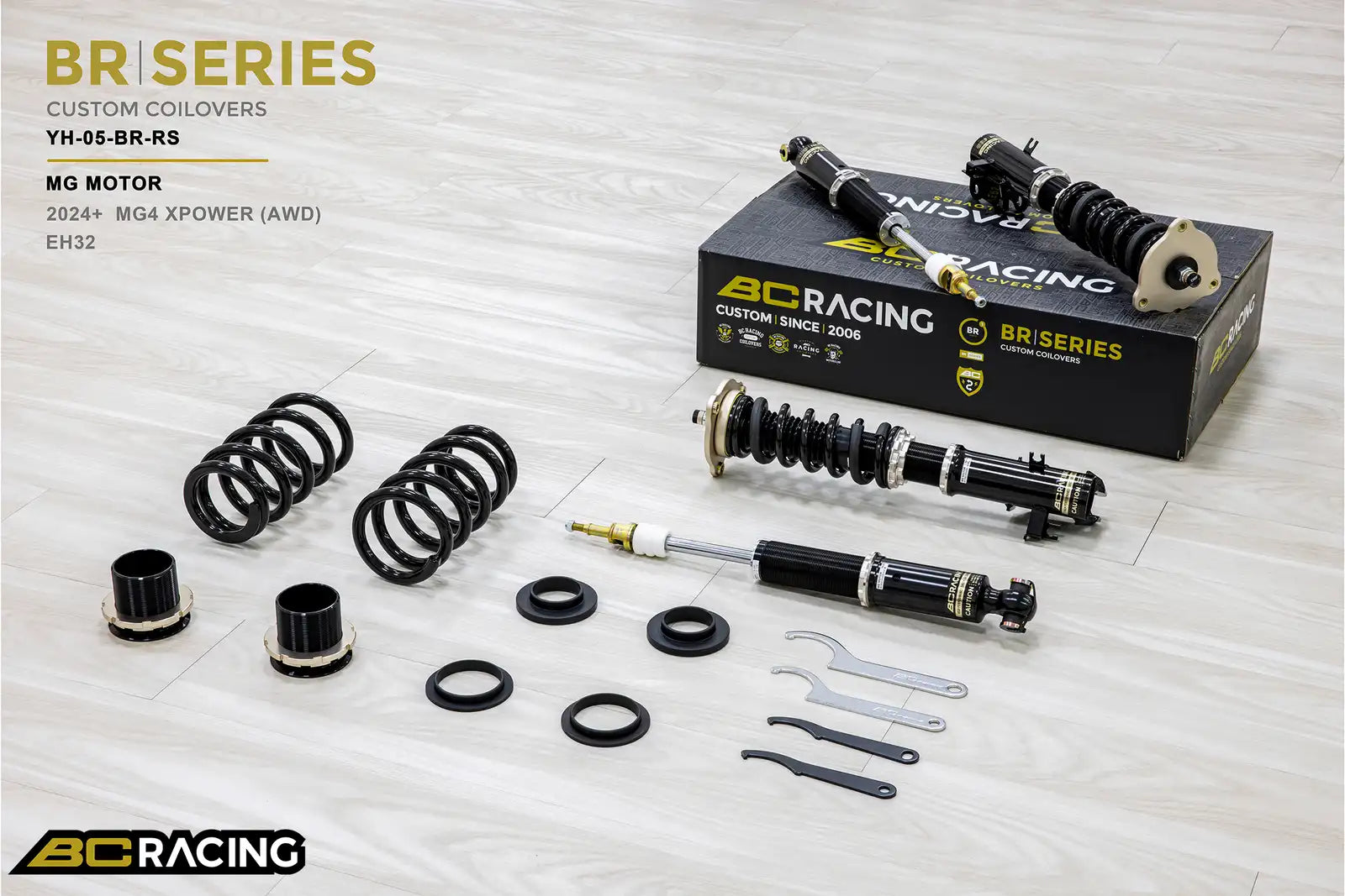 BC Racing BR Series Coilovers – MG MG4 Xpower (EH32) 2024-2026