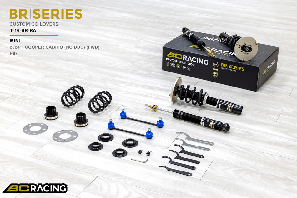 BC Racing BR Series Coilovers – Mini Cooper Cabrio (F67) 2024-2026