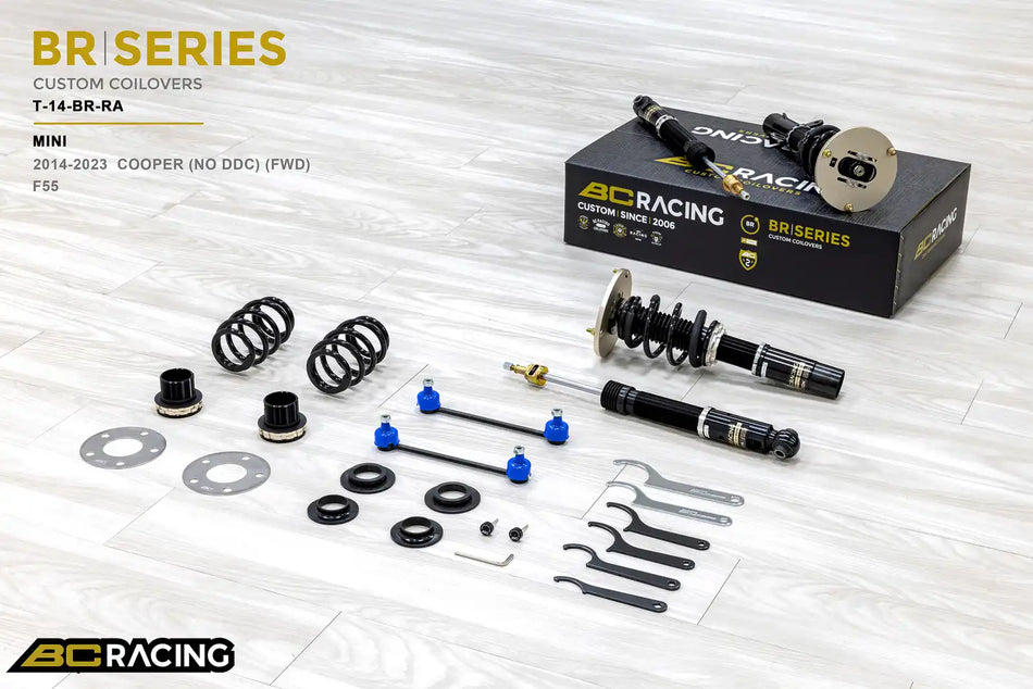 BC Racing BR Series Coilovers – Mini Cooper (F55) 2014-2023