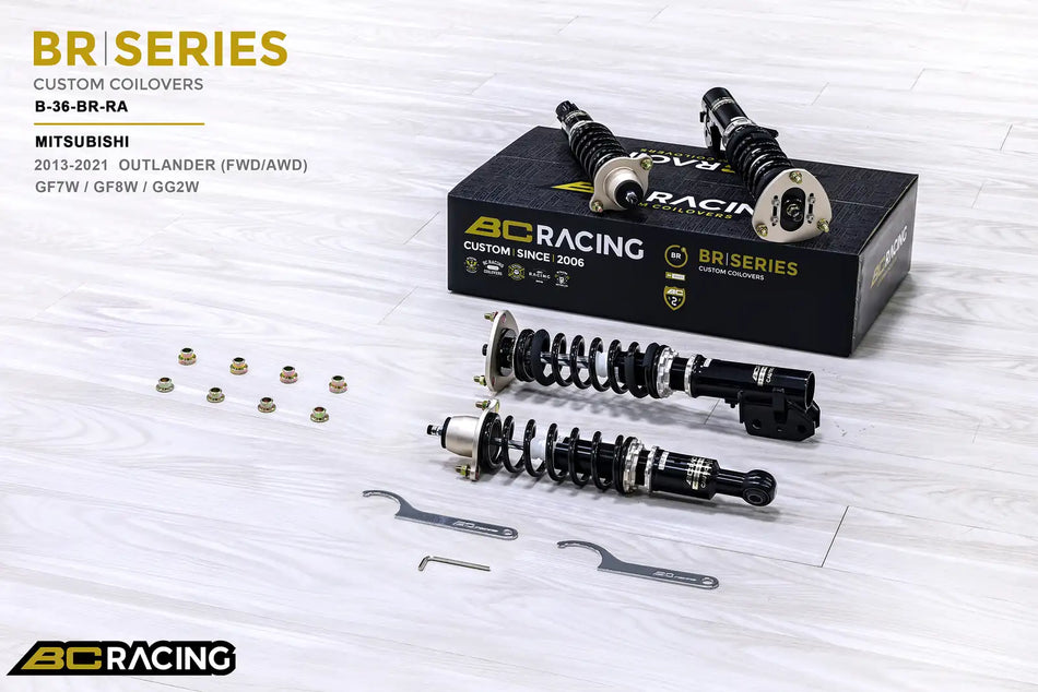 BC Racing BR Series Coilovers – Mitsubishi Outlander (GG2W, ZK) 2013-2021