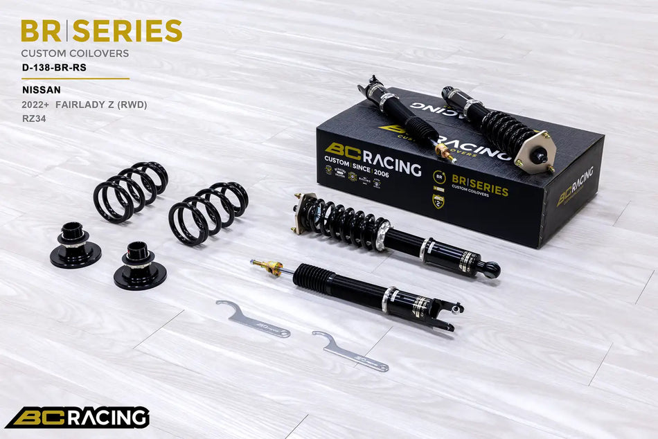 BC Racing BR Series Coilovers – Nissan Z (RZ34) 2022-2026