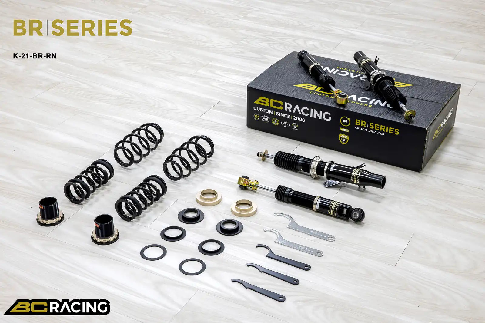 BC Racing BR Series Coilovers – Peugeot 1007 Gh-a8 (All) 2004-2009