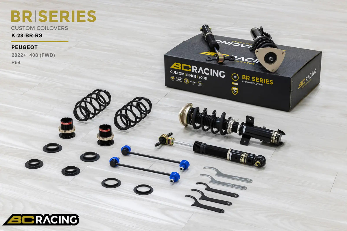 BC Racing BR Series Coilovers – Peugeot 408 (P54) 2022-2026