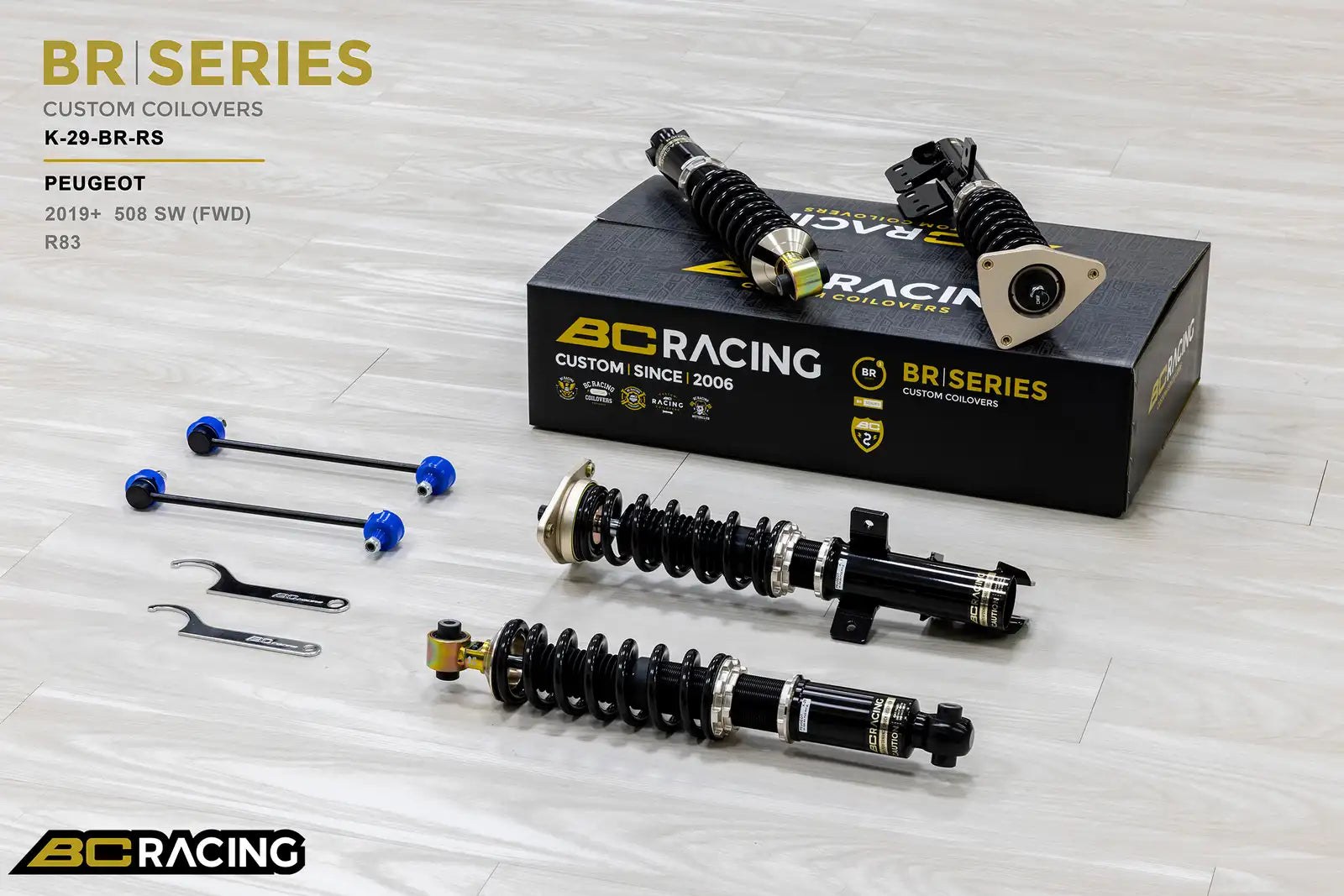 BC Racing BR Series Coilovers – Peugeot 508 Sw (R83) 2019-2026