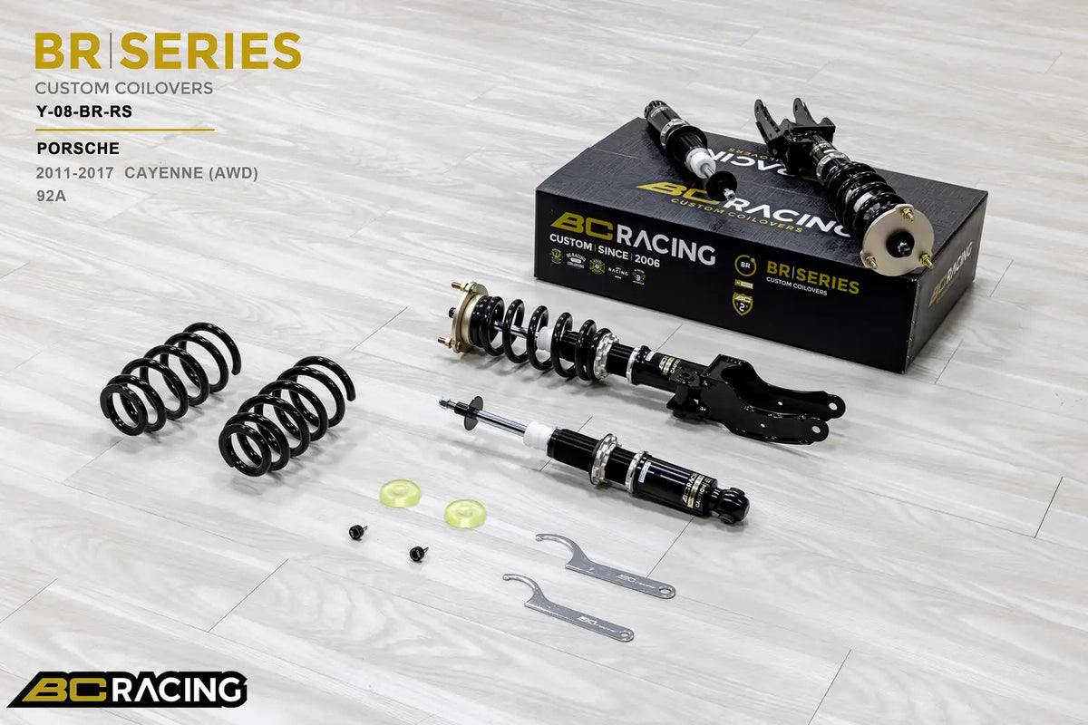 BC Racing BR Series Coilovers – Porsche Cayenne (92A) 2011-2017
