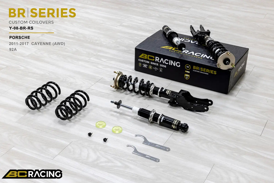 BC Racing BR Series Coilovers – Porsche Cayenne (92A) 2011-2017