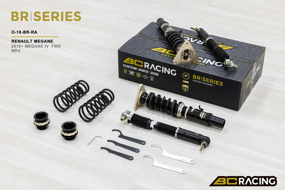 BC Racing BR Series Coilovers – Renault Megane (IV) 2016-2026