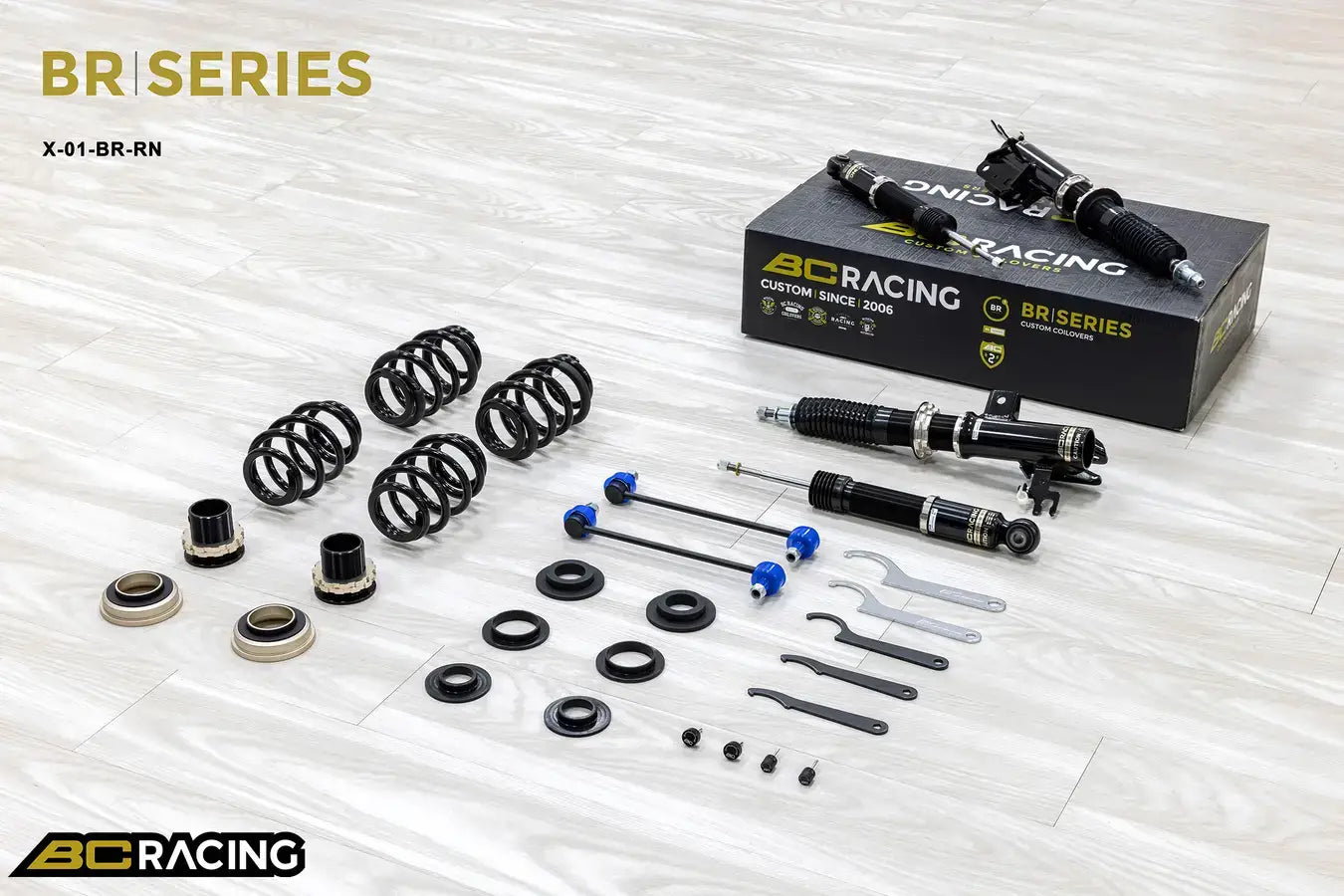 BC Racing BR Series Coilovers – Saab 9-3 (YS3F) 2004-2014