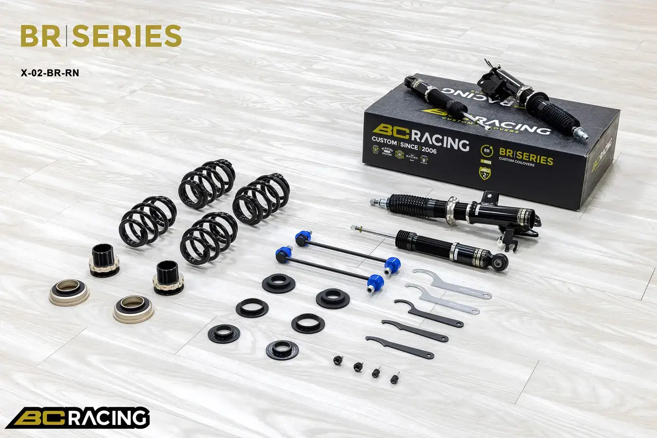 BC Racing BR Series Coilovers – Saab 9-3 (YS3F) 2005-2011