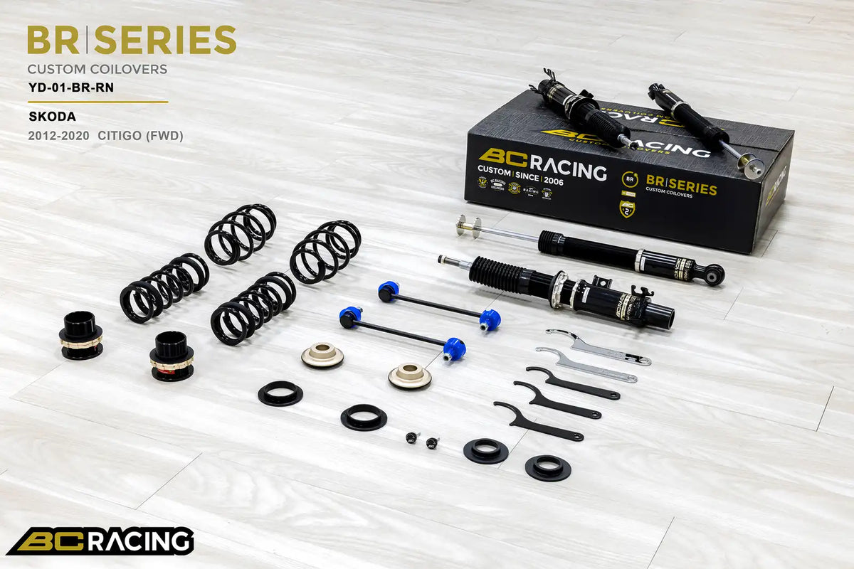 BC Racing BR Series Coilovers – Skoda Citigo (All) 2012-2020