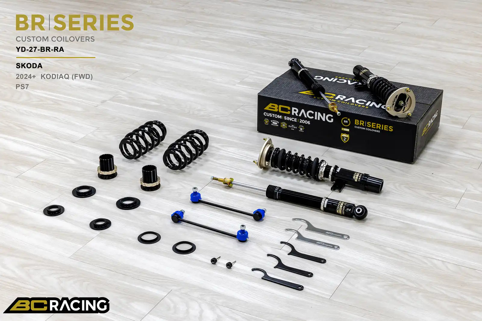 BC Racing BR Series Coilovers – Skoda Kodiaq (PS7) 2024-2026