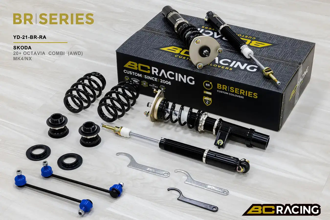 BC Racing BR Series Coilovers – Skoda Octavia Combi (NX5) 2020-2026