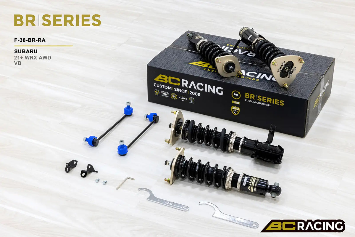 BC Racing BR Series Coilovers – Subaru WRX (VB) 2021-2026