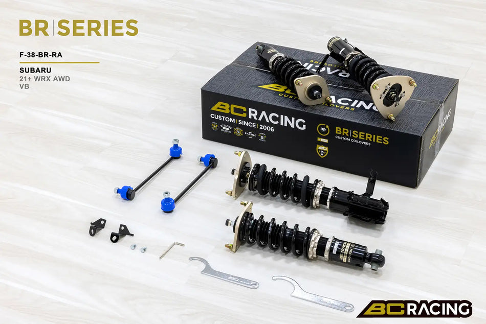 BC Racing BR Series Coilovers – Subaru WRX (VB) 2021-2026