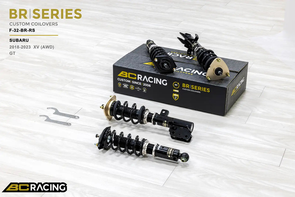 BC Racing BR Series Coilovers – Subaru XV (All) 2018-2023