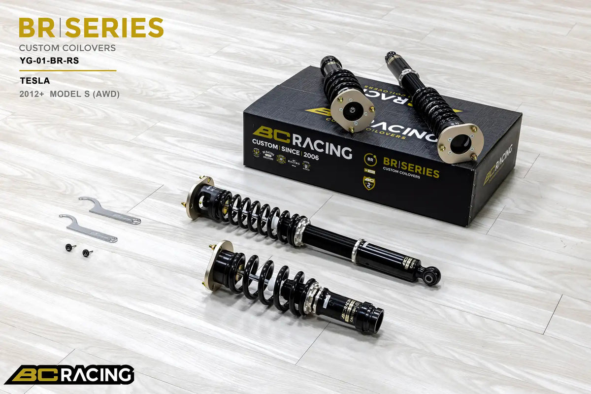 BC Racing BR Series Coilovers – Tesla Model S (All) 2012-2026